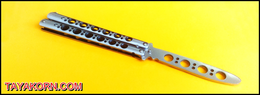 มีดซ้อมควง บาลีซองลองไทม์ LONG TIME Balisong Trainer Knife