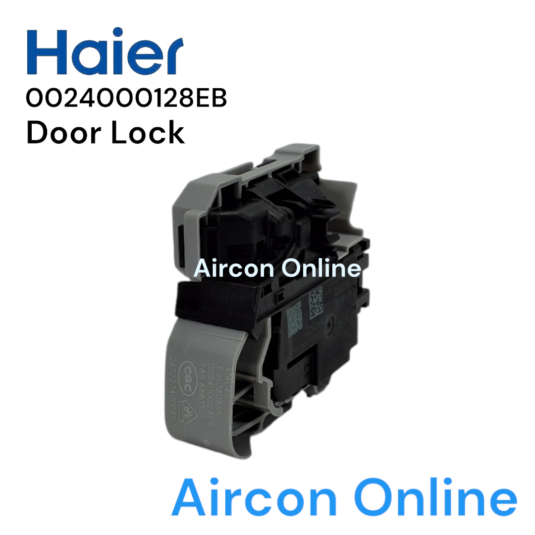 Door lock กลอนล็อคประตูเครื่องซักผ้า HAIER รหัส 0024000128EB