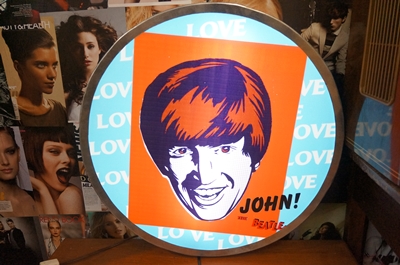 ป้ายไฟthebeatle john