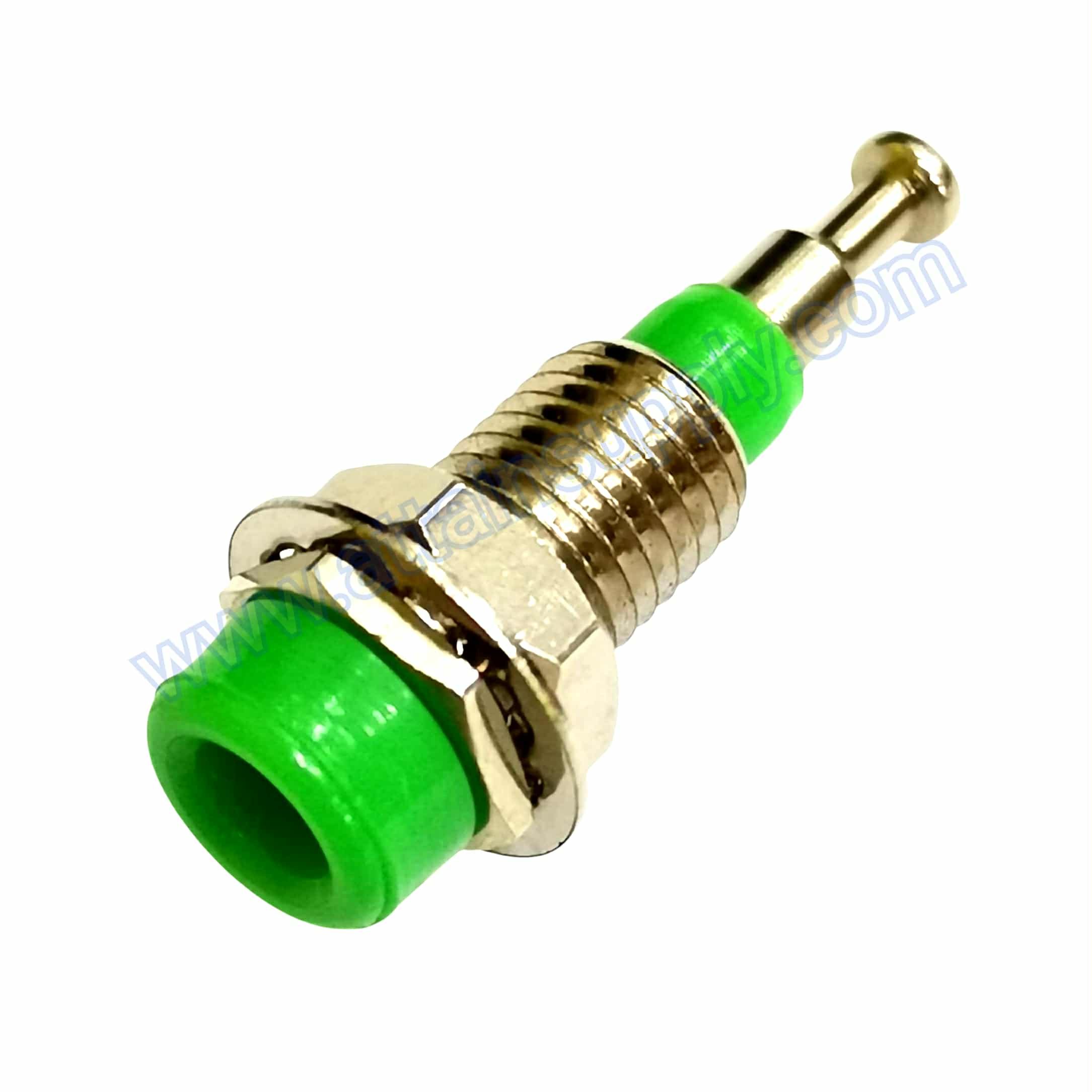 BIDINGPOST 2MM.ฐานโลหะยาว JAPAN/GREEN