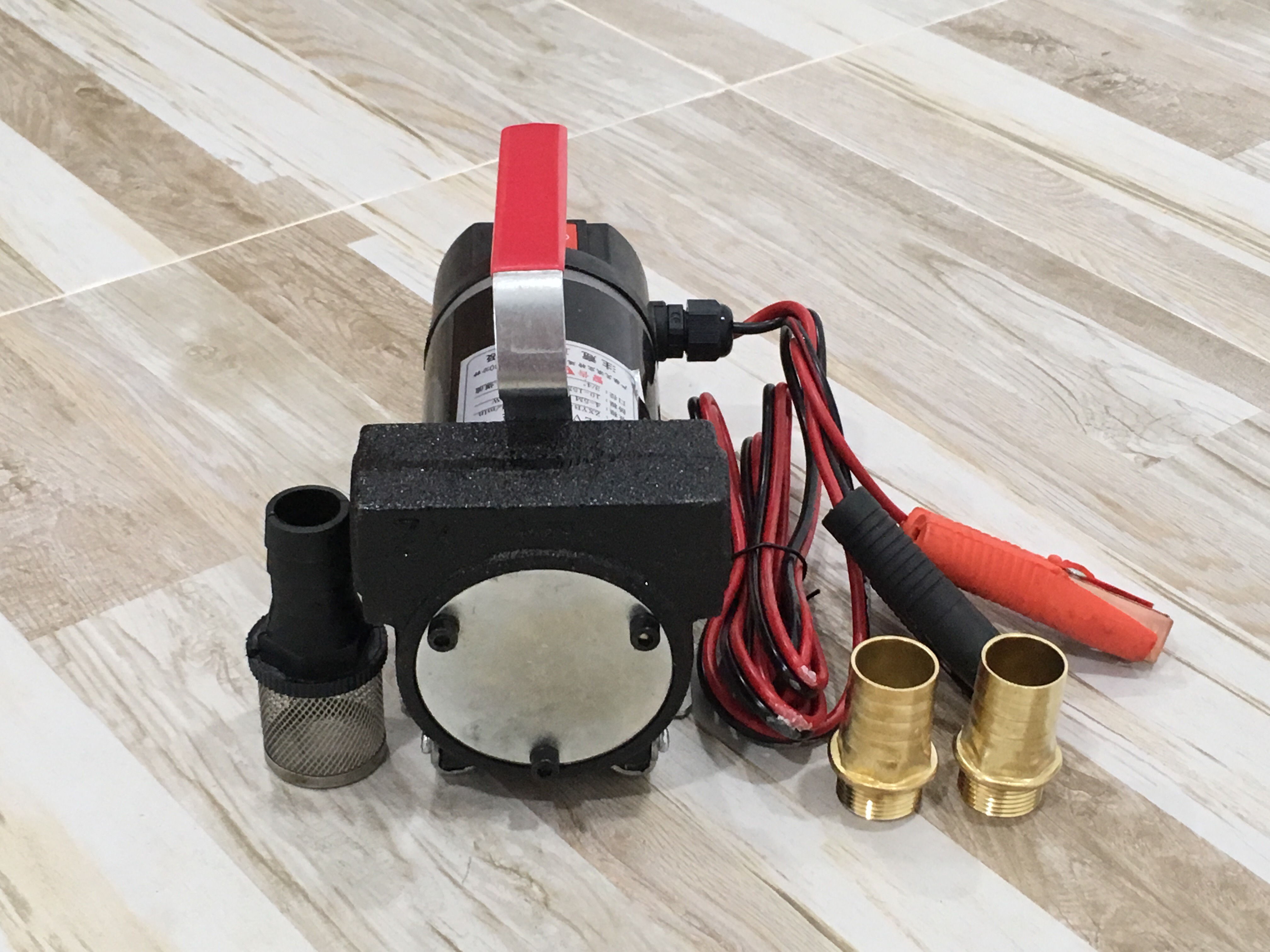 ปั๊มดูดน้ำมันแบตเตอรี่ DC12 โวลต์ 160W รุ่น ZXYB-40