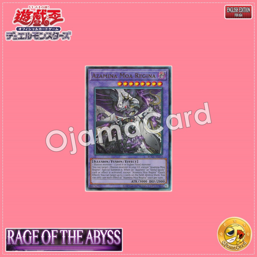 ROTA-AE033 : Azamina Moa Regina / Massacre Saint Regina (Ultimate Rare)