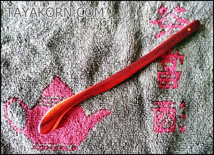 คีมไม้คีบแก้วชา แบบA TKTA-KK1