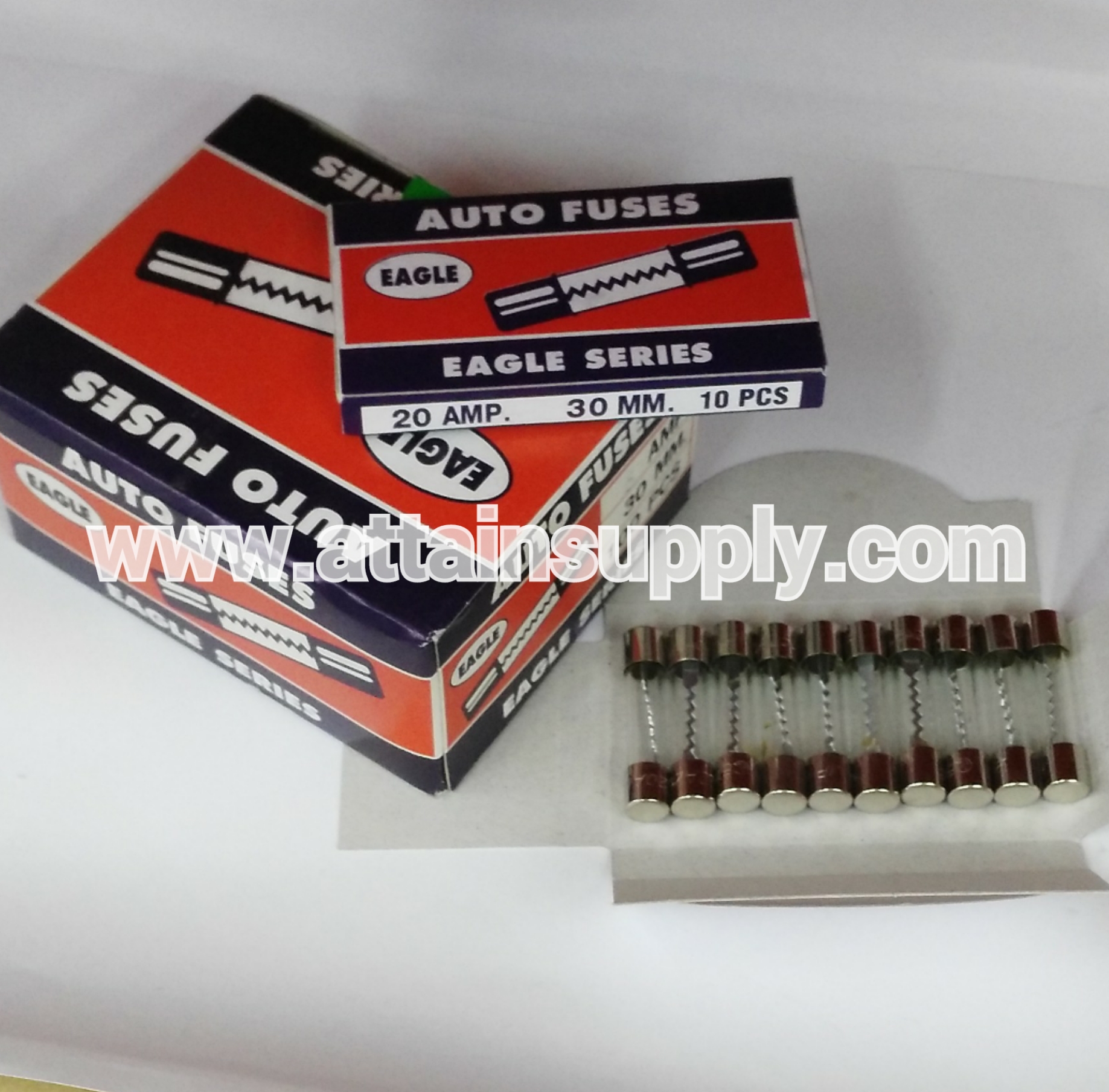 ฟิวส์แก้ว 30MM-10PCS.
