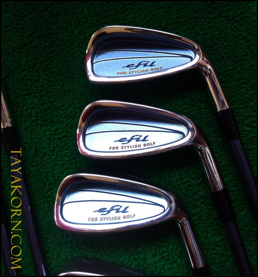 ขายชุดเหล็กMizuno รุ่น Efil for stylish golf 8 ชิ้น (USED)