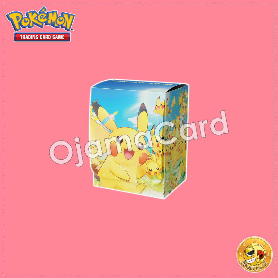 Pokémon Card Game Deck Case | Deck Box — Pikachu Collection | การชุมนุมของพิคาชู「1 Box」