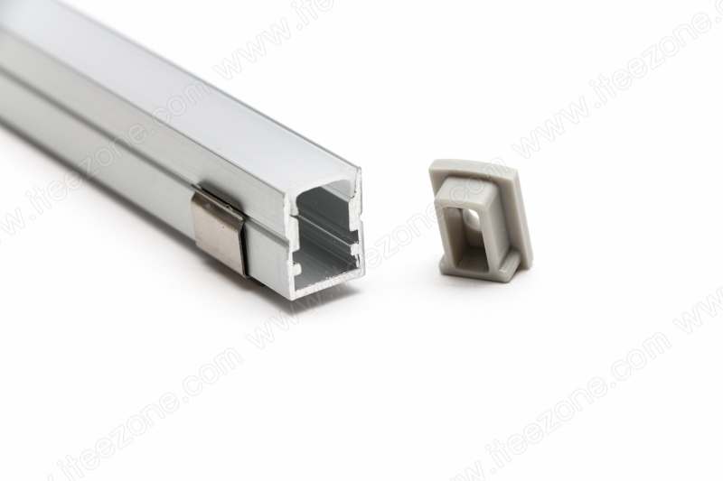 ราคาต่อ 1 เส้น ยาว 1 เมตร ราง Mini U Deep + ฝาอะคริลิค ใช้กับไฟเส้น 8mm เท่านั้น รางไฟ Aluminium Profile รางอลูมิเนียม ใช้กับไฟเส้น LED รางไฟเส้น rail led track โพรไฟล์