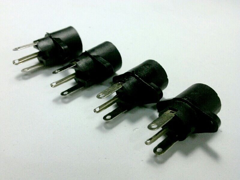 J.75 OHM แบบติดแท่น-พลาสติก