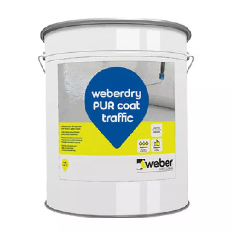 เวเบอร์ดราย พียูอาร์ โค้ท แทรฟฟิค (ขนาดบรรจุ 25 กก.) สีขาว