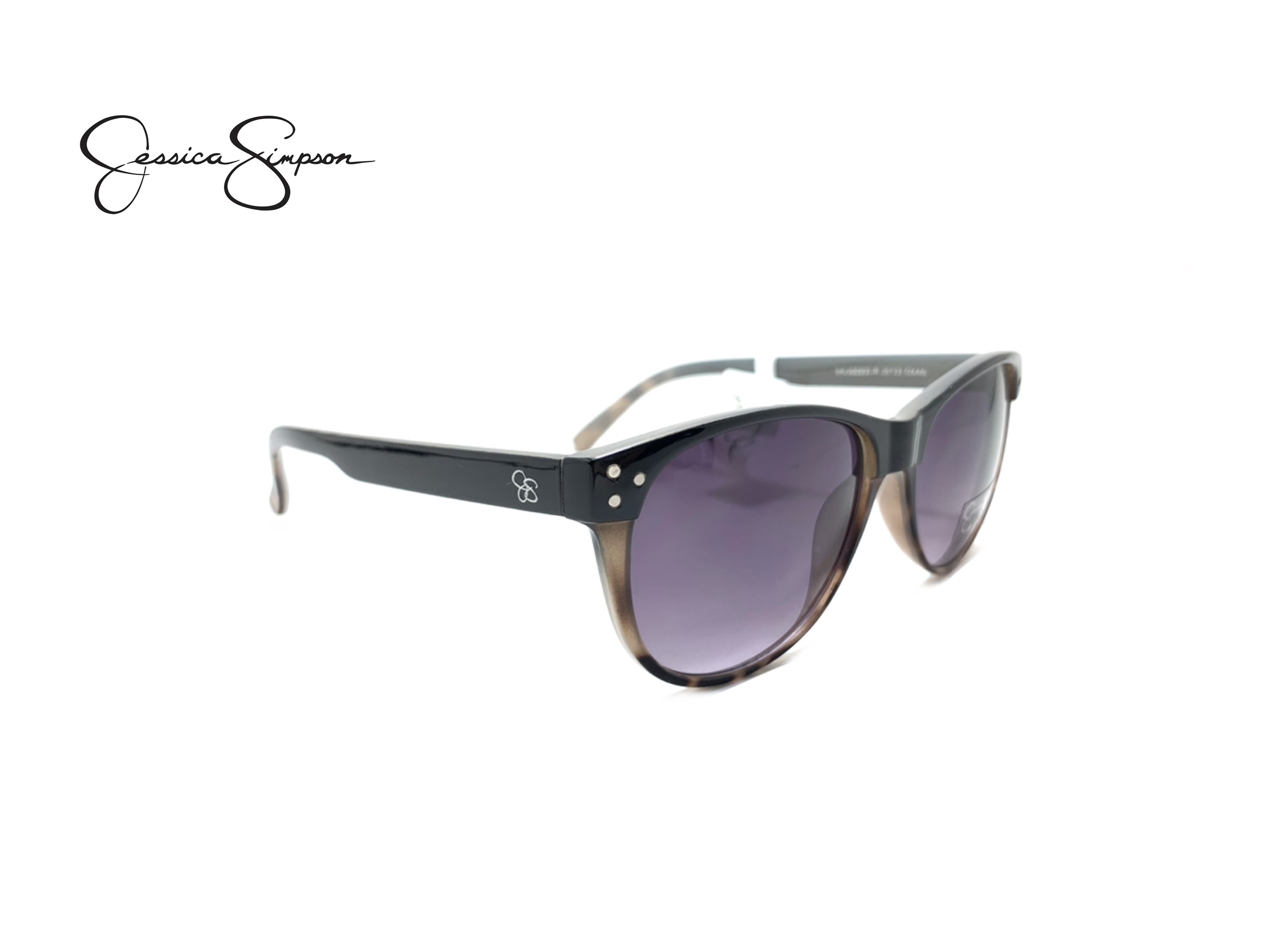 แว่นกันแดดผู้หญิง Jessica Simpson SRJS0203-R J5133 OXAN <ดำ-กระ>