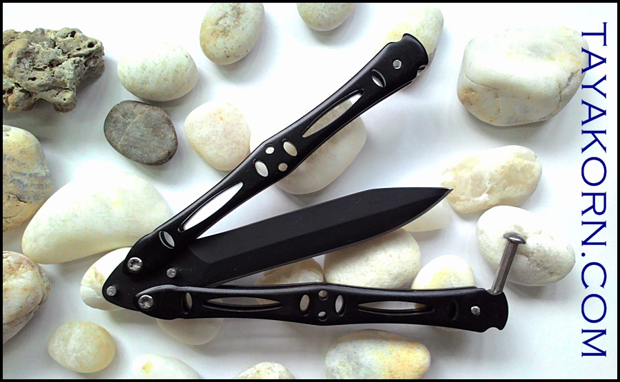 มีดควง บาลิซองแบล็คคาเมล BLACK CAMEL Balisong TKBS-BCM3