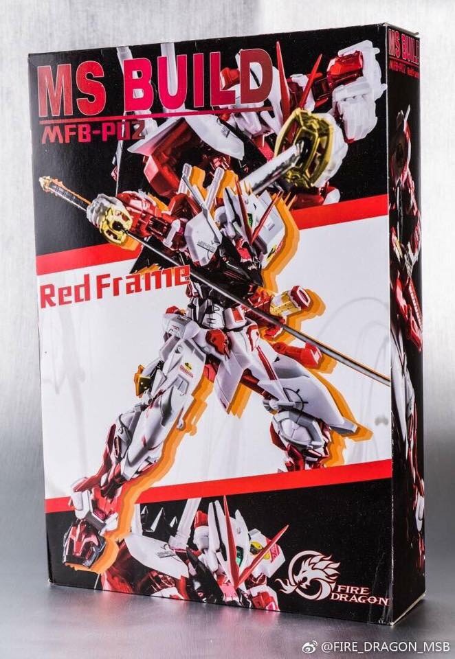 Metal build 1/100 ASTRAY RED FRAME + Back Pack part [Fired Dragon]