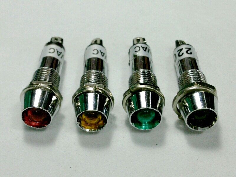 หลอดหน้าปัด-หัวLED/220V