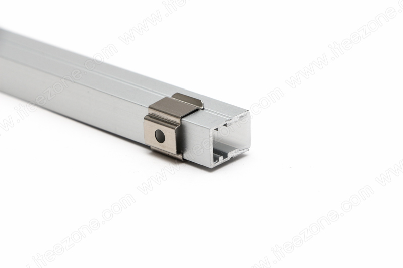 ราคาต่อ 1 เส้น ยาว 1 เมตร ราง Mini U Deep + ฝาอะคริลิค ใช้กับไฟเส้น 8mm เท่านั้น รางไฟ Aluminium Profile รางอลูมิเนียม ใช้กับไฟเส้น LED รางไฟเส้น rail led track โพรไฟล์
