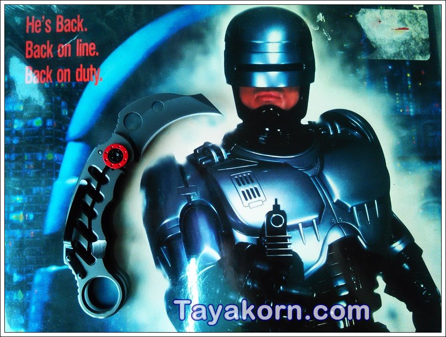 มีดคารัมบิตโรโบฮอว์ค RoboHawk Karambit Knife TKKB2