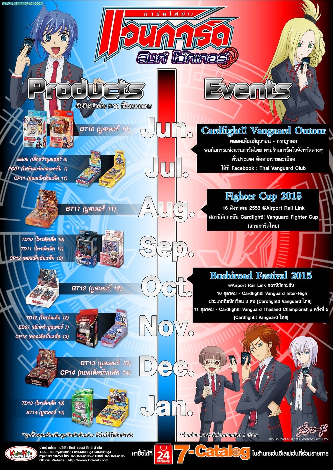 Cardfight!! Vanguard Timeline