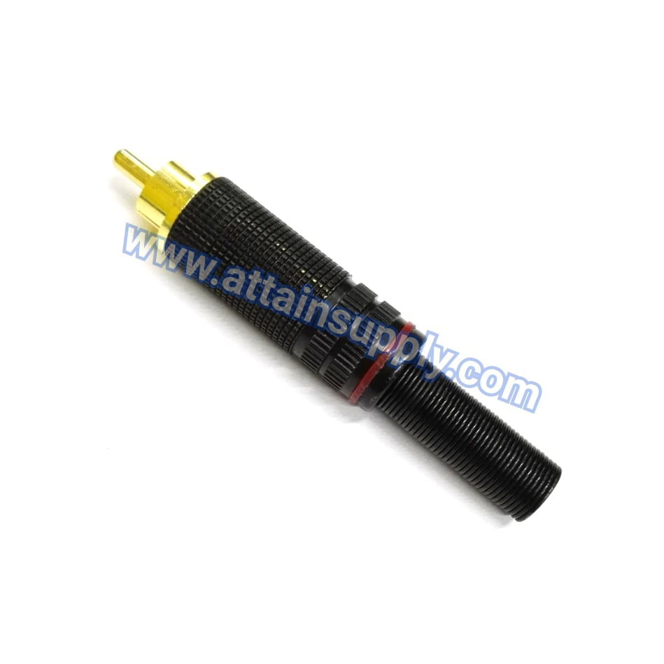 P.RCA SPRING 8MM.BLACK/R