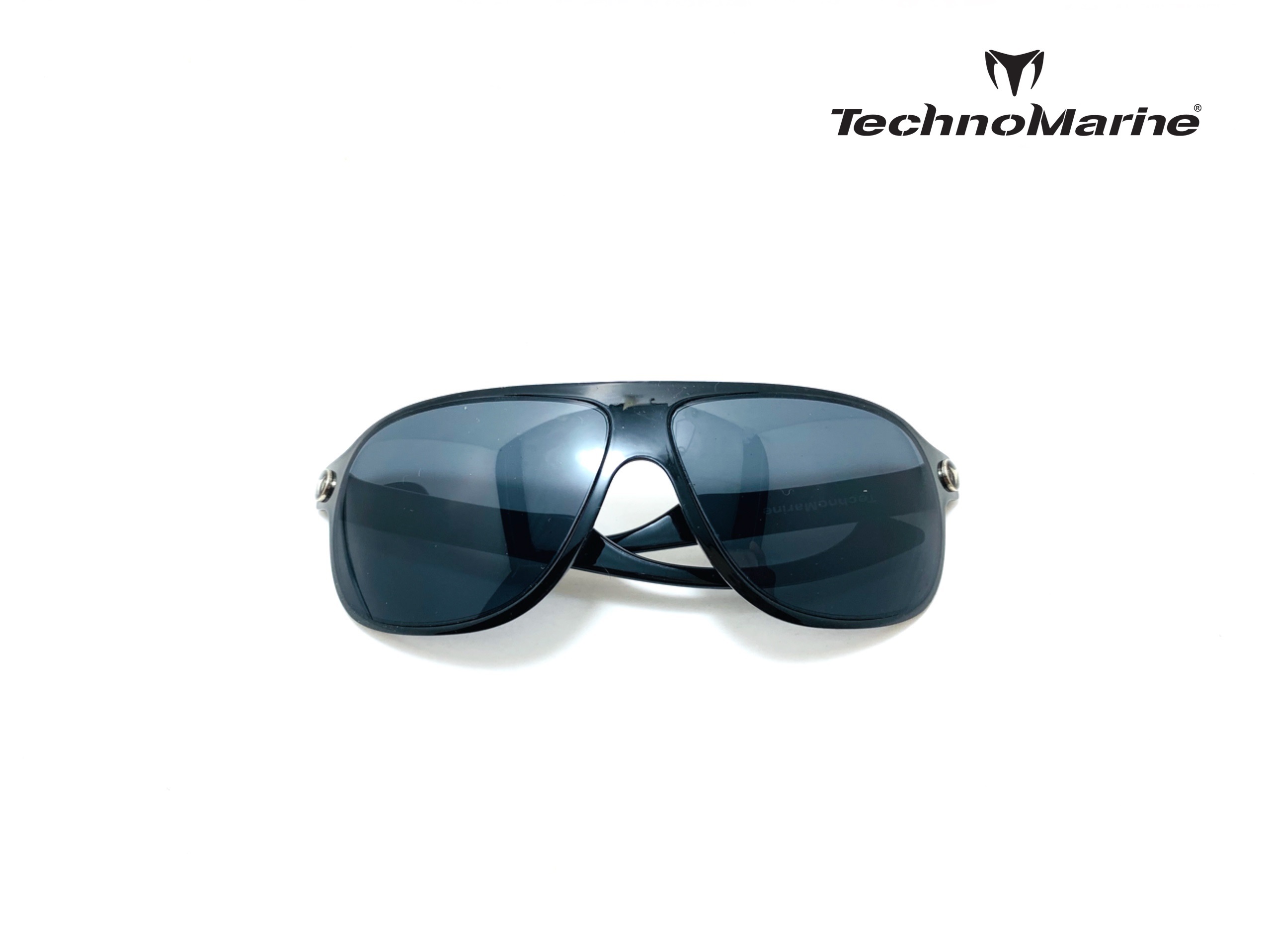 แว่นกันแดด แว่นกันแดดผู้ชาย TechnoMarine Dimitri Mirage 1434 Sunglasses 100%UV400 <ดำ>