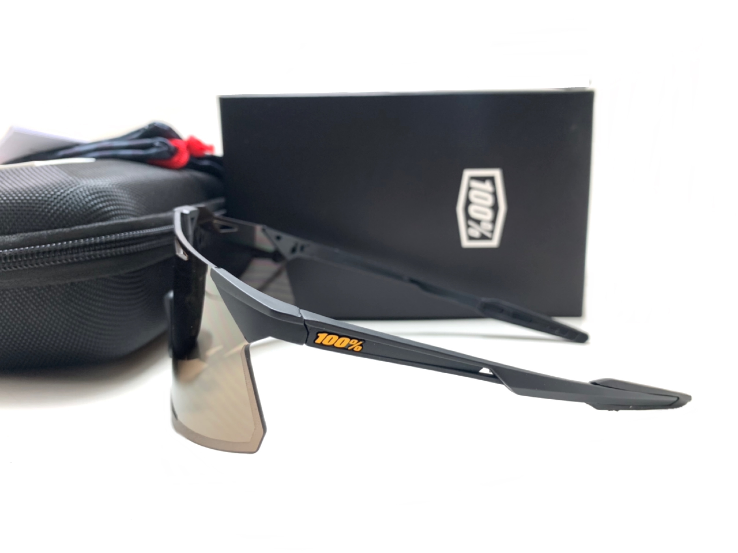 แว่นกันแดด แว่นปั่นจักรยาน 100% Speedcraft Hypercraft <Matte Black/Soft Gold Mirror Lens> รุ่นใหม่ล่าสุด 2020