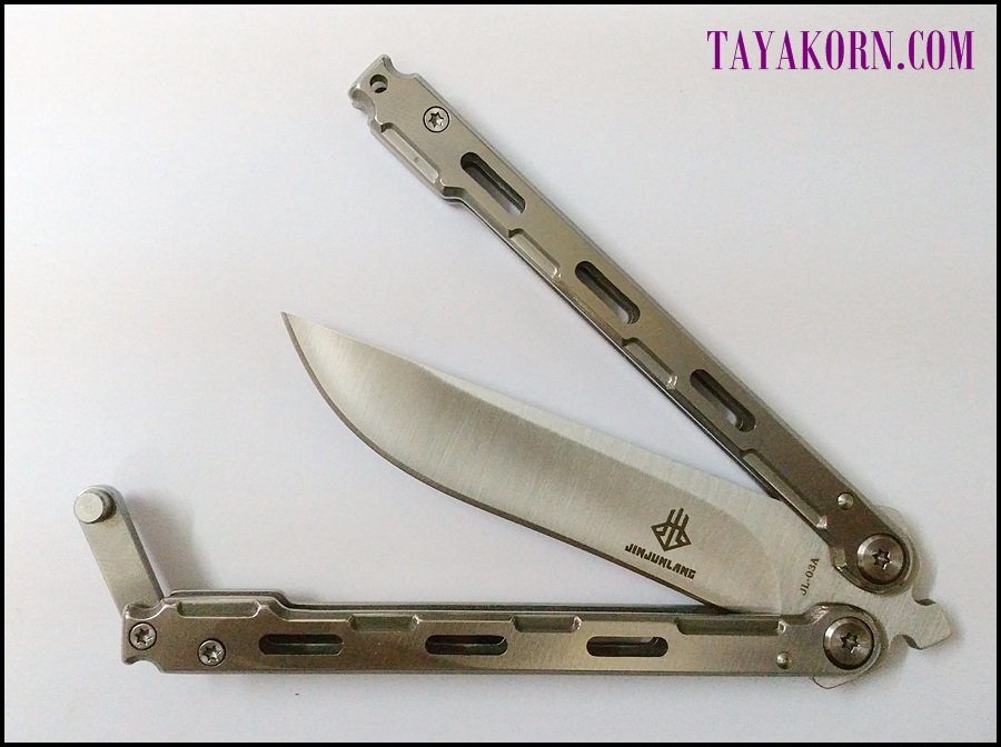 มีดควง ไวท์มุรามะ White Murama Balisong Knife TKBS-WM778