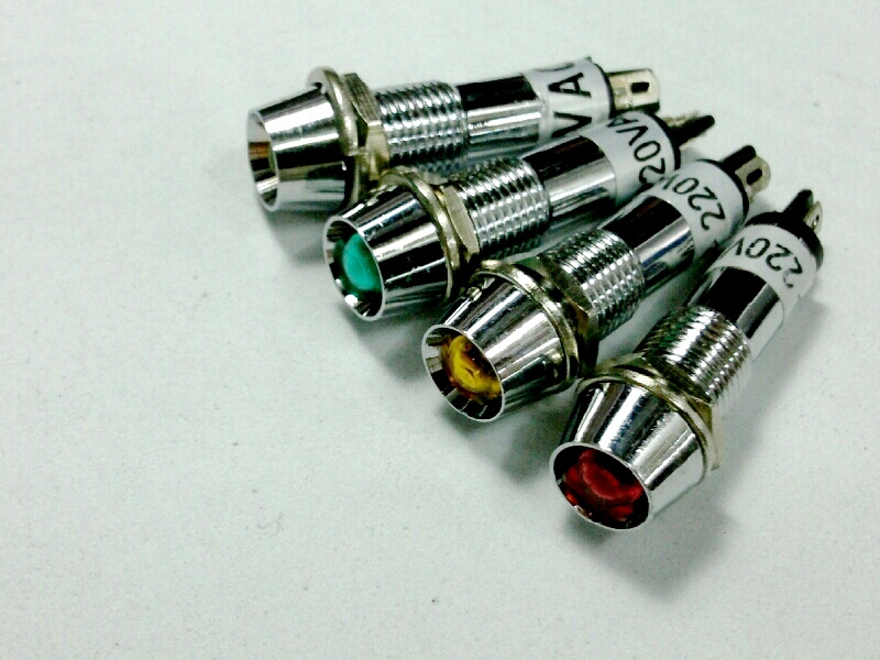 หลอดหน้าปัด-หัวLED/220V