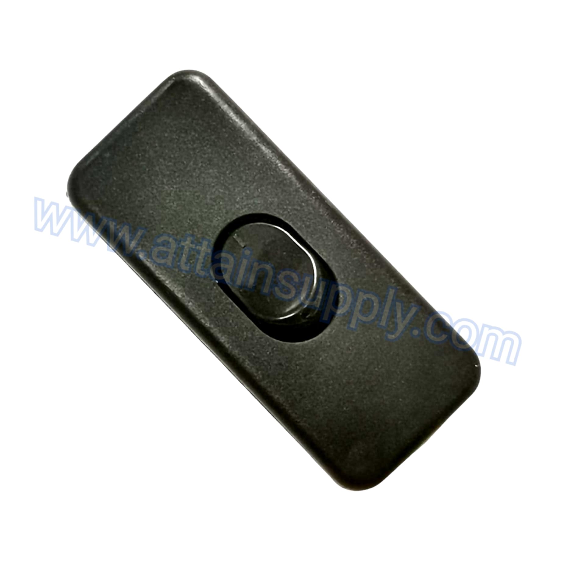 สวิทช์กลางทาง เปิด-ปิด/สีดำ ทรงแบน