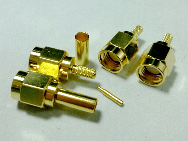 P.SMA RG174-179 แบบบีบ/TAIWAN