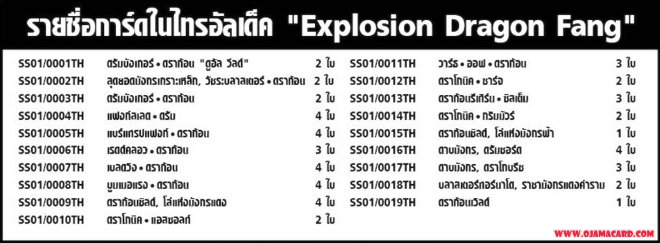 Special Series 1 : Super Strong!! Buddy Rare Double Deck (BFT-SS01-2) ภาค 1 ชุดที่ 9