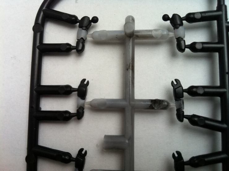 Hand Part 1/100 ของ Hobby Base แบบ1 (ปลายมน)