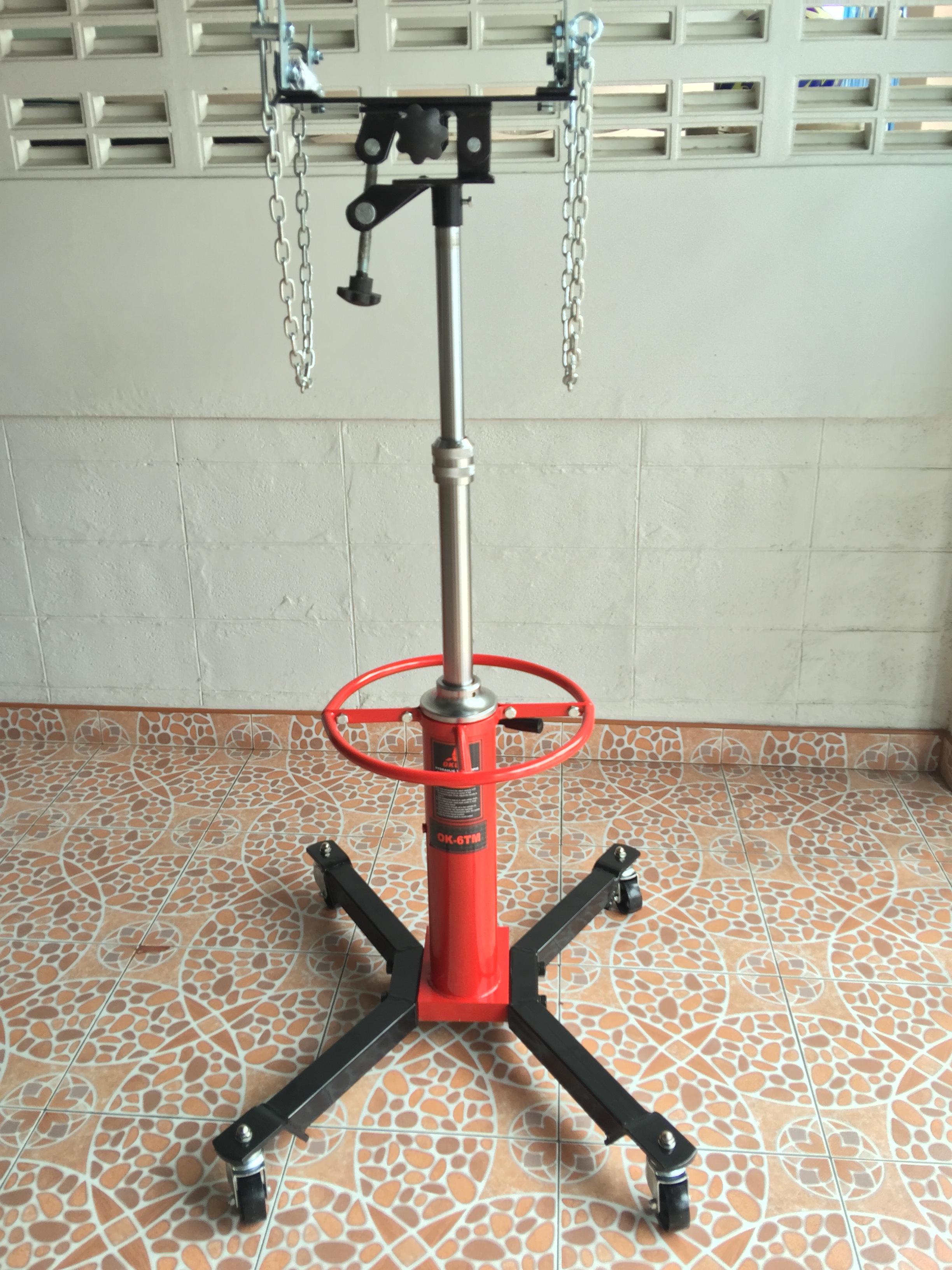 แม่แรงยกเกียร์ OKURA ขนาด 0.6 ตัน (แบบ 2 สโตรก)