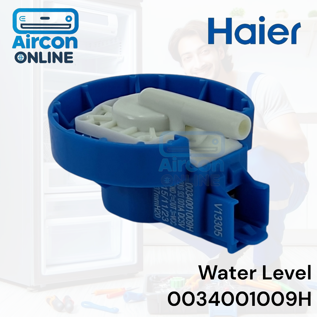 Water Level เครื่องซักผ้า Haier รหัส 0034001009H สำหรับรุ่น HW150-B1978S8, HWM130-1702DS และ HWM140-1702DS ของแท้ ใหม่ มือ 1