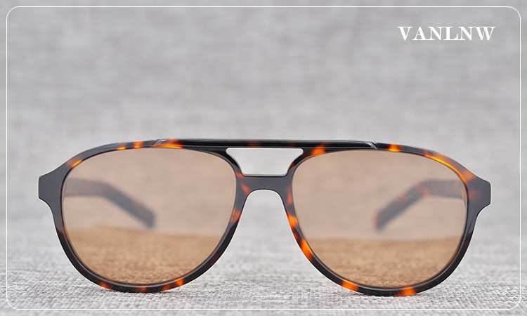 แว่นกันแดด Vintage Hand Made Designed by Japan 9508 56-18 145 COL.Tortoise <ลายกระ>