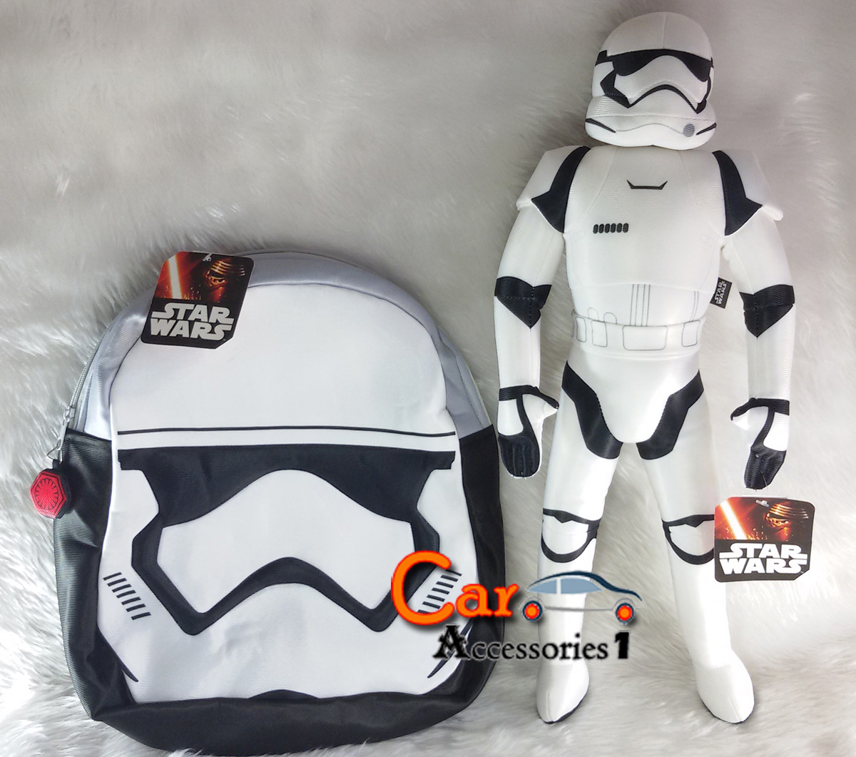 Gift Set กระเป๋าเป้&ตุ๊กตา Stormtrooper 22" :Star wars ลิขสิทธิ์แท้ ราคาพิเศษ