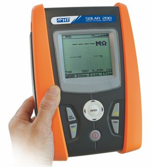 SOLAR200 Multifunction instrument for safety verification on PV systems