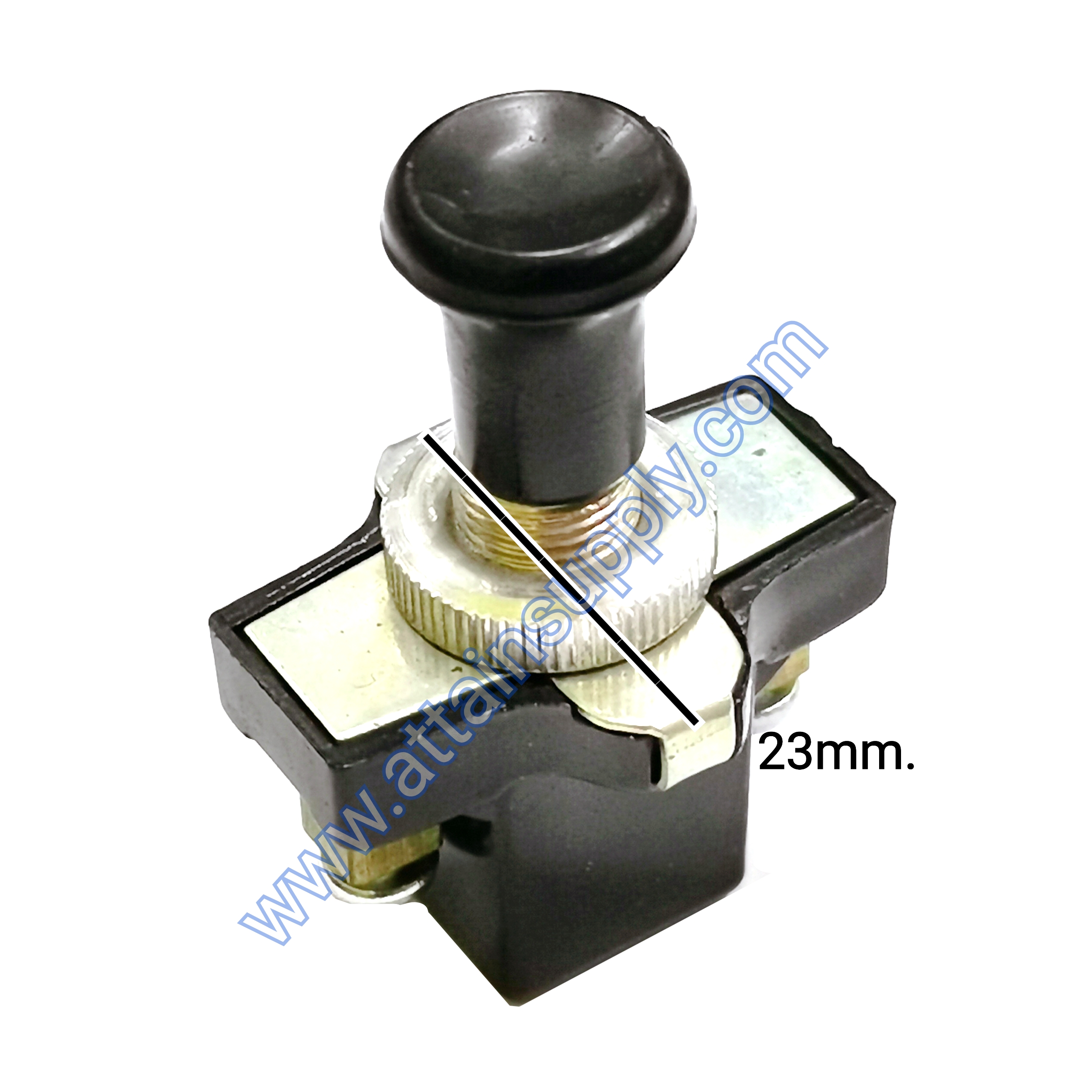 สวิทช์ดึง แกนพลาสติก-สีดำ