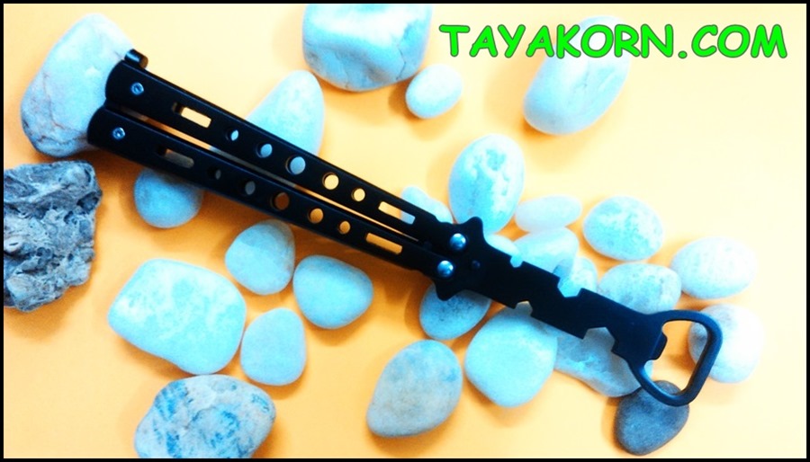 มีดซ้อมควง บาลีซองดิโอเพิ้น ฺTHE OPEN Balisong Trainer Knife