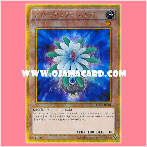 GP16-JP001 : Glow-Up Bulb (Gold Secret Rare)
