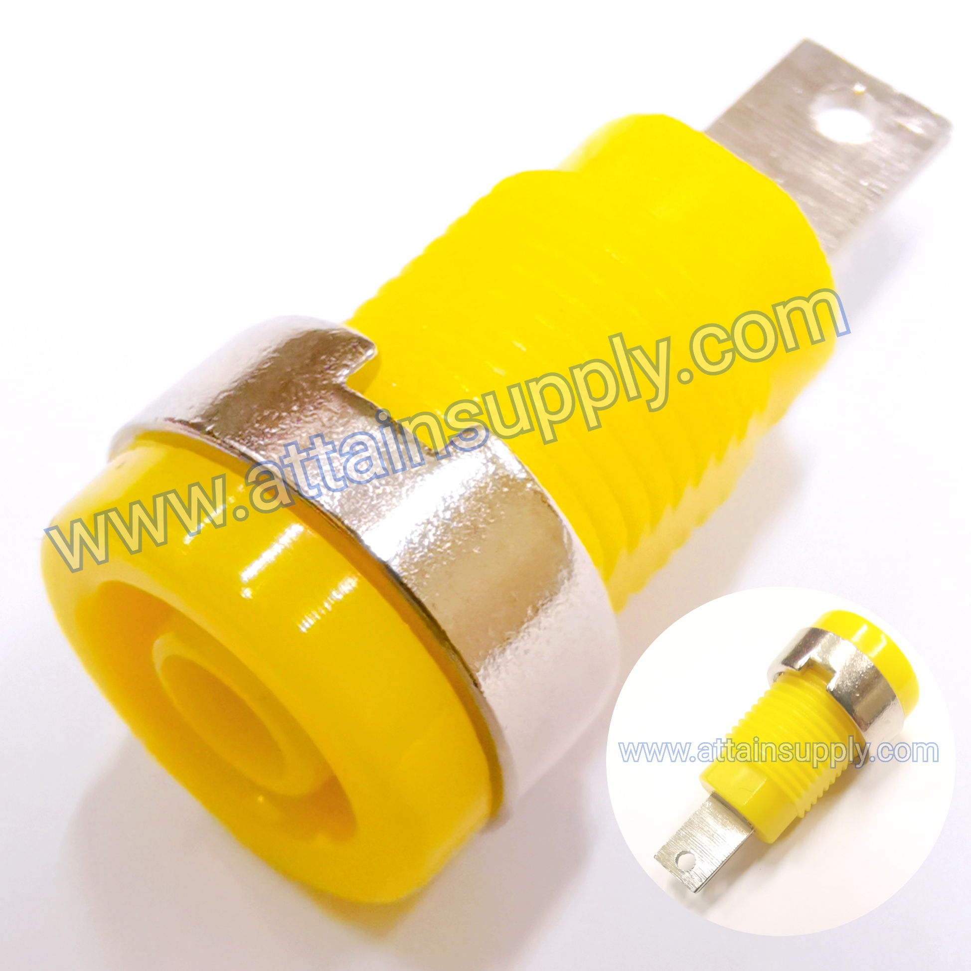 BIDINGPOST TAIWAN ขาเหลี่ยม/YELLOW
