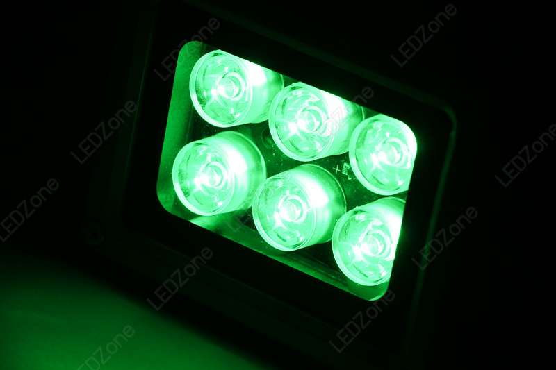 โคม LED 9W ไฟตกหมึก ไฟไดหมึก ไฟส่องปลาหมึก ไฟสปอตไลท์ สีเขียว 12-24V ใช้ในเรือได้ กันน้ำได้