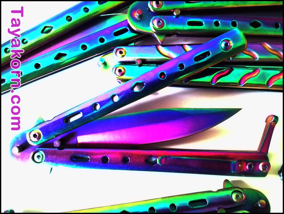 มีดควง Balisong Rainbow 3 Top best seller of the month