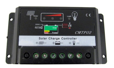 โซล่า ชาร์จเจอร์ ( Solar Charger ) 20A 12V / 24V Auto (CMTP02)