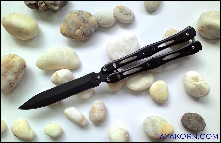 มีดควง บาลิซองแบล็คคาเมล BLACK CAMEL Balisong TKBS-BCM3