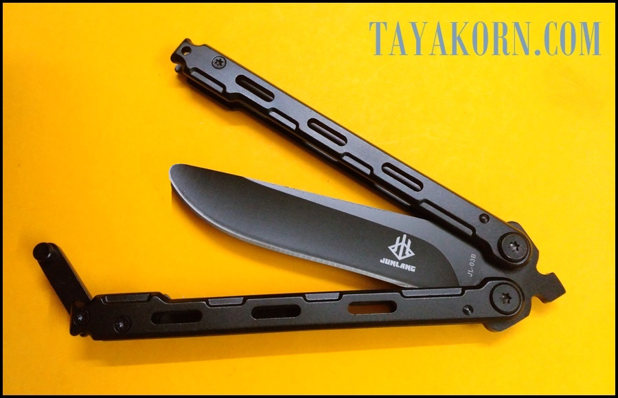 มีดซ้อมควง มุรามะ Murama Balisong Trainer Knife TKBS-MS777TR