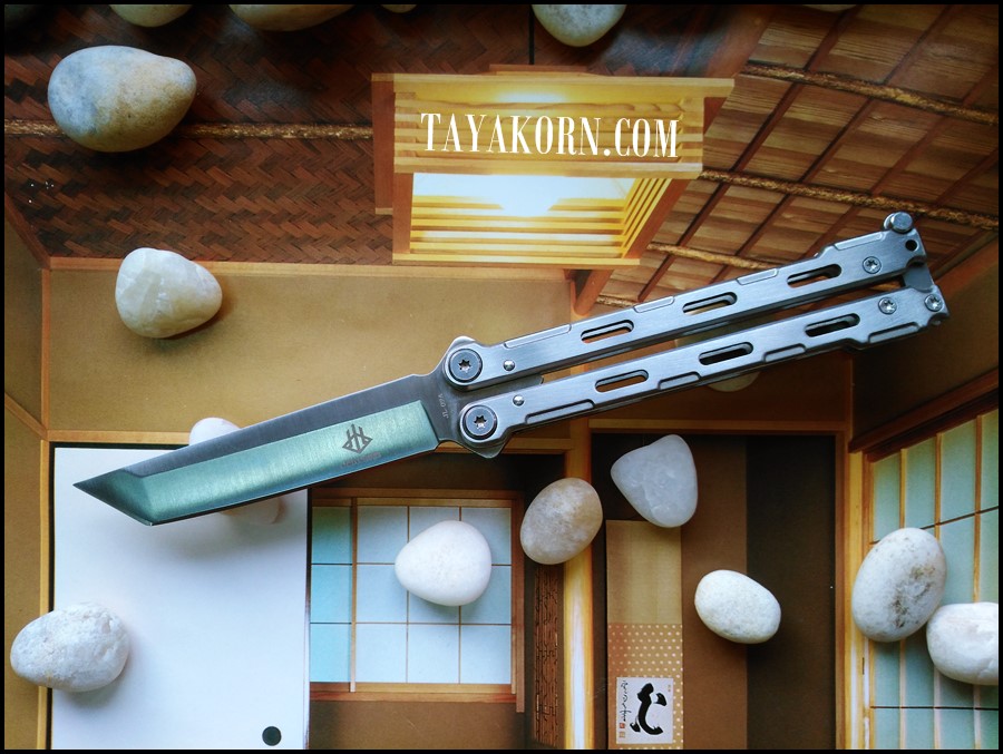 มีดควง ไวท์มาซามุ White Masamu Balisong Knife TKBS-MM889