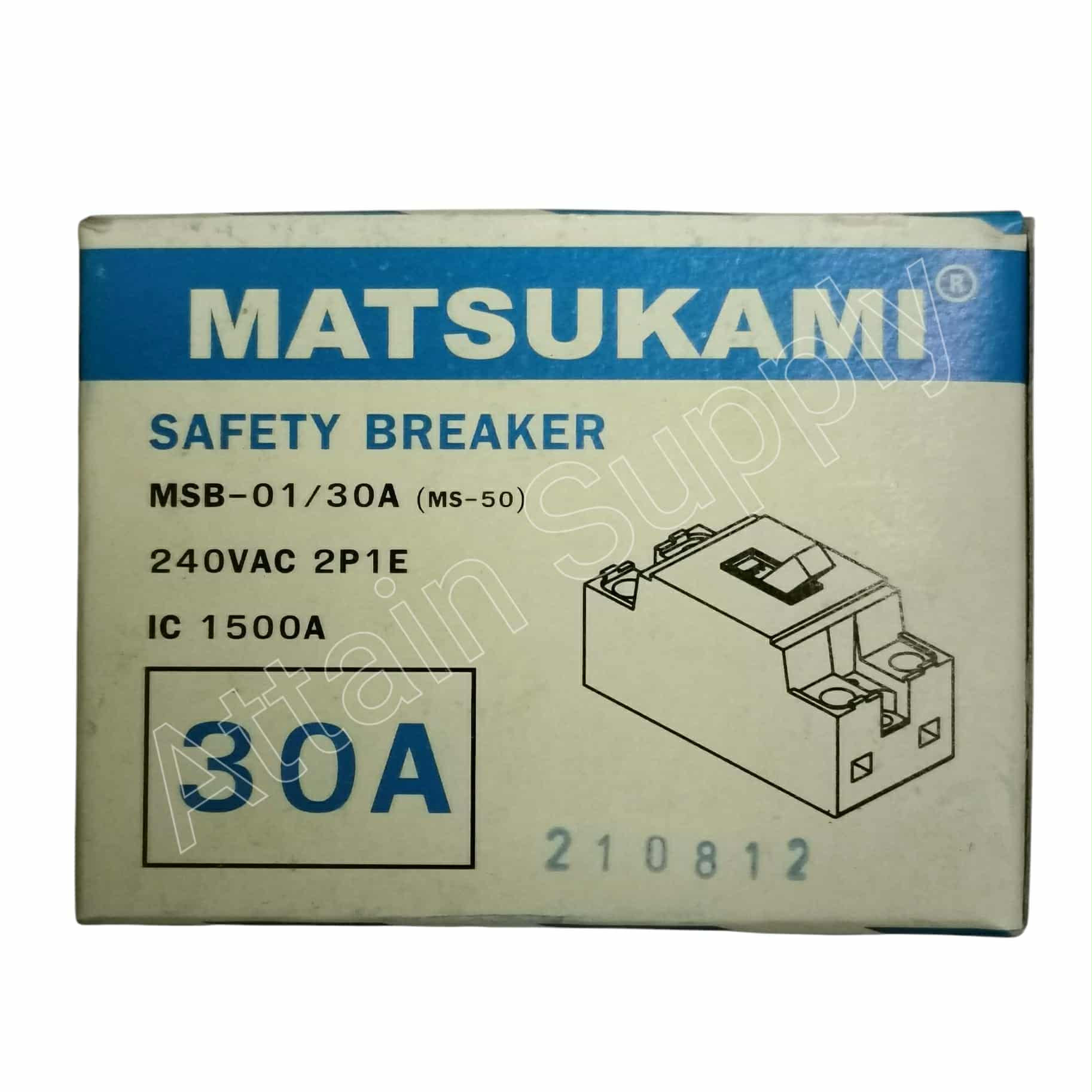 เซฟตี้เบรกเกอร์ 30A.