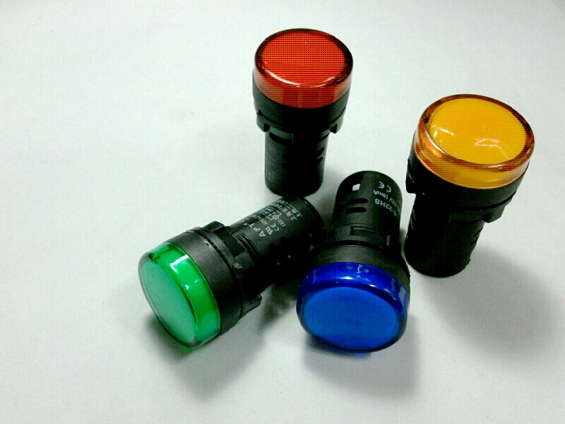 หลอดหน้าปัด-หัวตัด22MM./12V