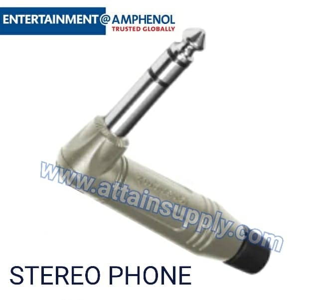 P.PHONE STEREO-BEND/AMPHENOL-ACPS-RN