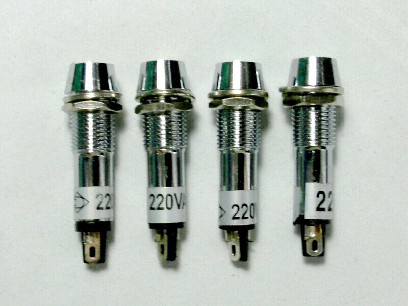 หลอดหน้าปัด-หัวLED/220V