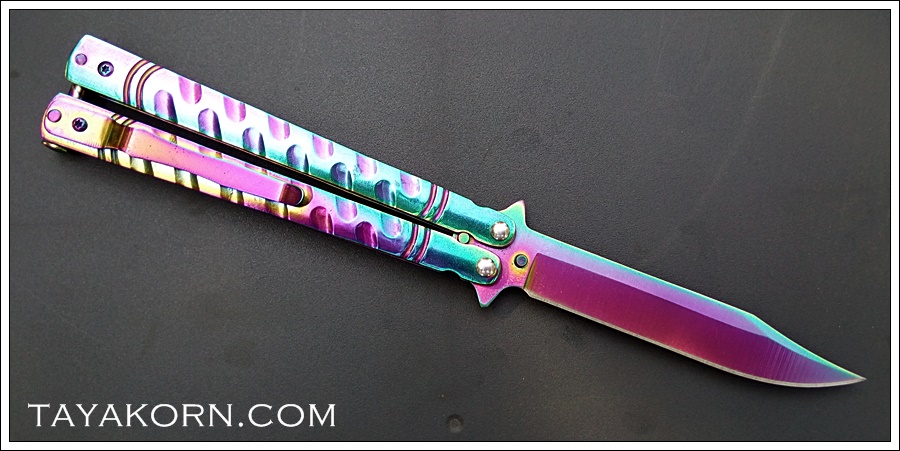 มีดบาลีซอง เรนโบว์ธันเดอร์2 Rainbow Thunder2 Balisong