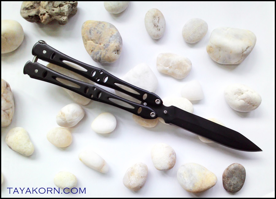 มีดควง บาลิซองแบล็คคาเมล BLACK CAMEL Balisong TKBS-BCM3